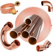 Solder copper pipes and joints