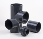 Pvc adhesive tubes and fittings