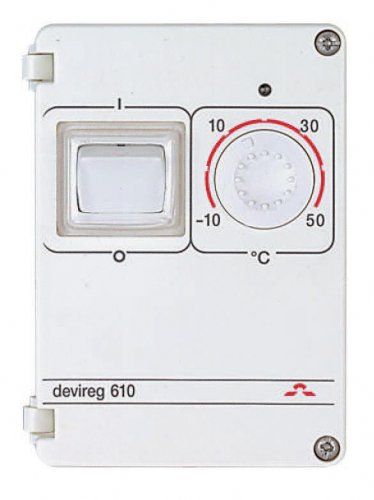 Mitruma/Temperatūras Sensors Devi Devireg 610 elektroniskais