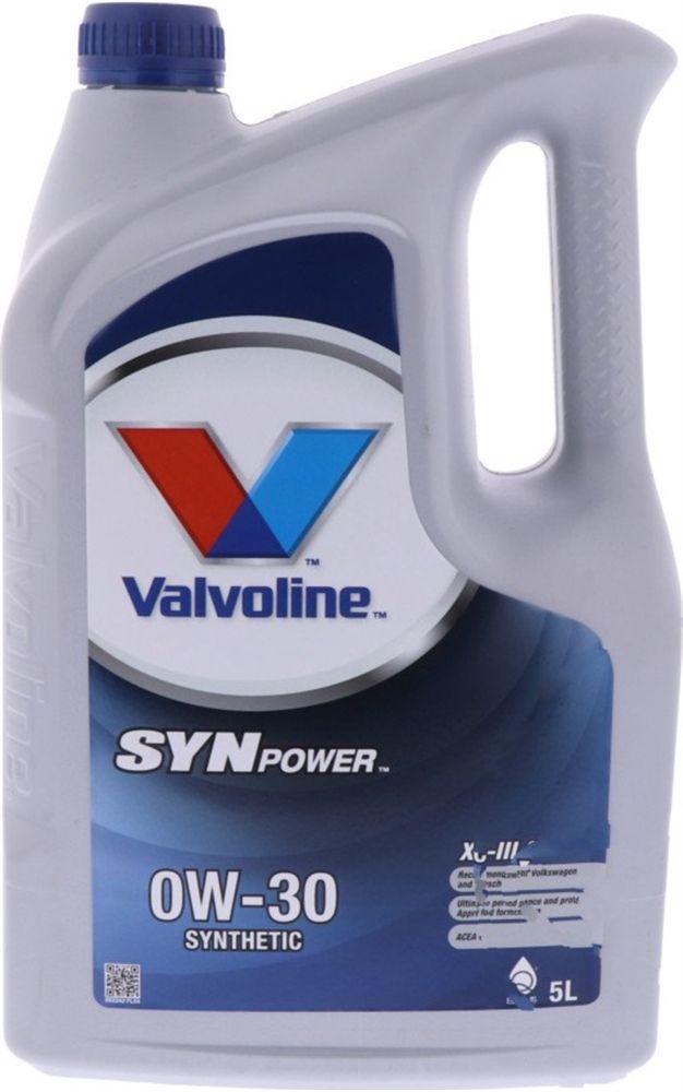 Motoreļļa Valvoline Synpower XL Sintētiskā 0W-30