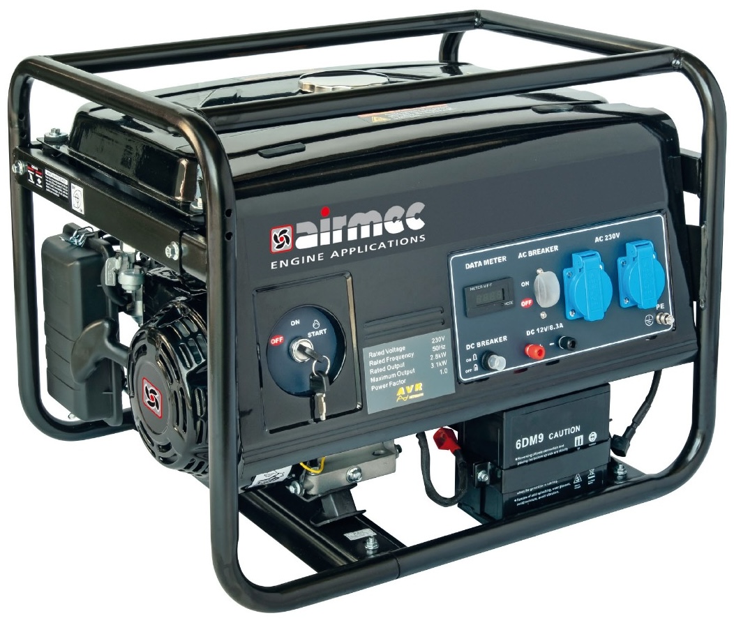 Benzīna Ģenerators Airmec LC 3500 DDC