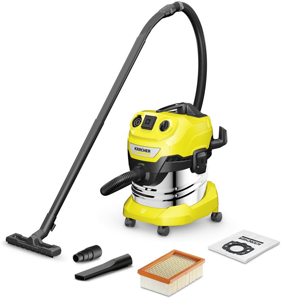 Celtniecības Putekļu Sūcējs Karcher WD 4