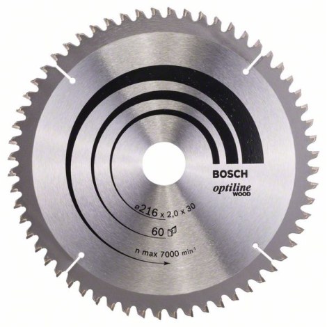 Bosch instrumenti Zāģripa Bosch OptilineWood 216mm