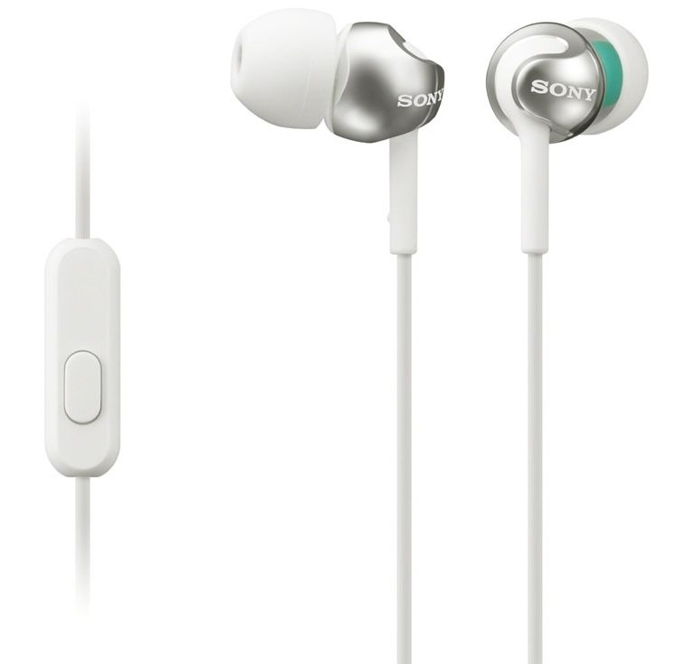 Austiņas Sony MDR-EX110AP Baltas/Zilas (132101000082)