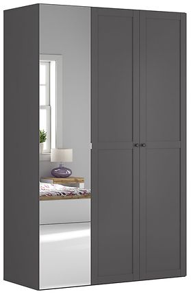 Skapis Black Red White Flex, 66x150x240cm