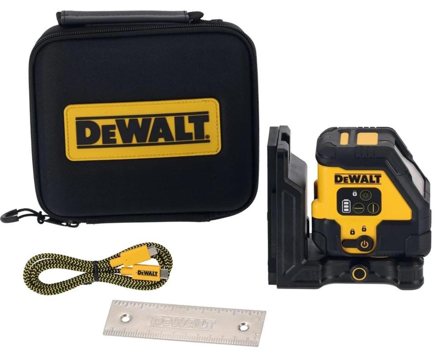 Krustlīniju Lāzera Līmeņrādis DeWalt DCLE14201RB-XJ Lāzera