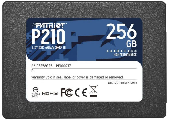SSD Patriot P210, 256GB, 2.5&quot