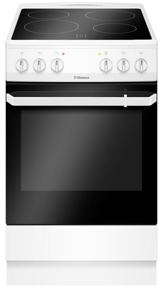 Keramiskā Plīts Hansa FCCW580009 Elektriskā White