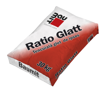 Ģipša apmetums Baumit Ratio Glatt (mašīnapmetums)