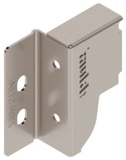 Mugursienas Kronšteins Blum 53mm, Labais, Niķelēts