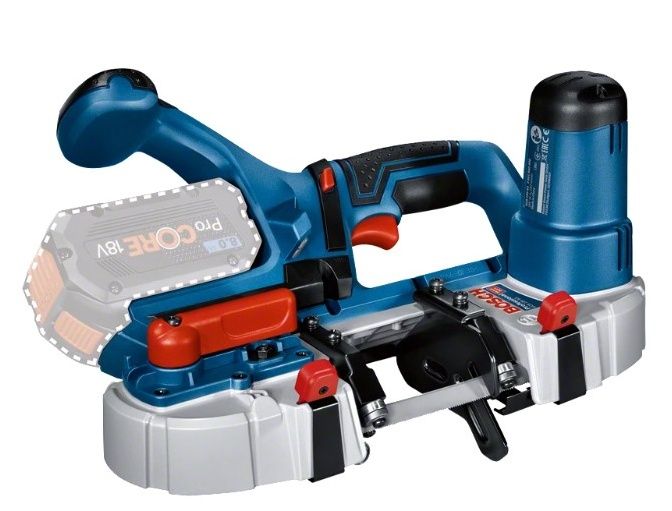 Bosch instrumenti Lentzāģis Bosch GCB 18V-63
