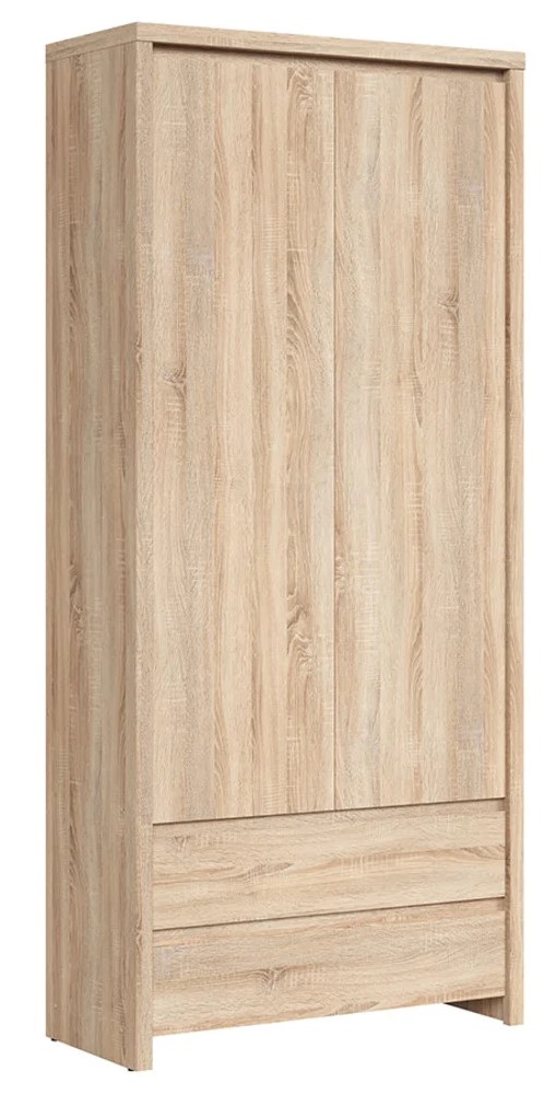 Skapis Black Red White Kaspian 90x40