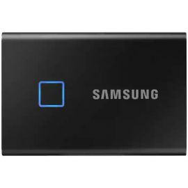 Samsung T7 Touch Внешний SSD-накопитель, 1 ТБ, Черный (MU-PC1T0K/WW) | внешние жесткие диски | prof.lv Viss Online