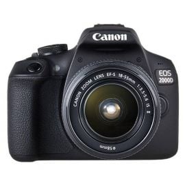 Spoguļkamera Canon EOS 2000D 24.1Mpx Melna (2728C003) | Canon | prof.lv Viss Online