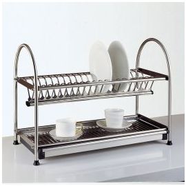 GTV Dish Drying Rack 278x455x452 mm (462.452.55.455) | Kitchen fittings | prof.lv Viss Online