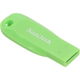 Флеш-накопитель SanDisk Cruzer Blade USB 2.0 Зеленый | USB-карты памяти | prof.lv Viss Online