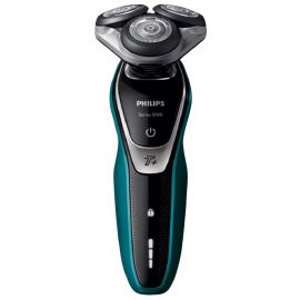 Philips Series 5000 S5550/06 Shaver Black/Green (#8710103820390) | Shavers for men | prof.lv Viss Online