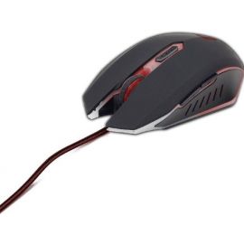 Gembird MUSG-001-R Gaming Mouse Black | Gaming computer mices | prof.lv Viss Online