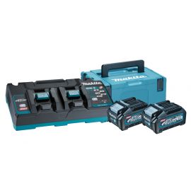 Makita 191U00-8 Battery 2x4Ah 40V (191U00-8) | Battery and charger kits | prof.lv Viss Online