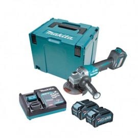 Угловая шлифовальная машина Makita GA029GM201 с аккумулятором и зарядным устройством 40V | Угловые шлифмашины | prof.lv Viss Online