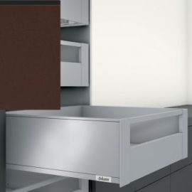 Blum myLegrabox C-Pure Inner Drawer with Cross Gallery, 450mm, Carbon/Steel (53.45.05.72) | Blum | prof.lv Viss Online