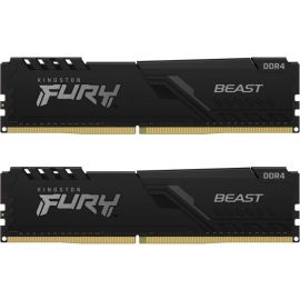Operatīvā Atmiņa Kingston Fury Beast C16BB2 DDR4 16GB CL16 Melna | Datoru komponentes | prof.lv Viss Online