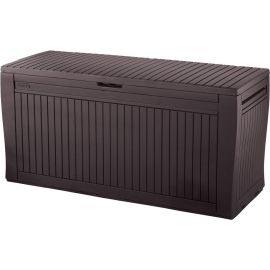 Keter Comfy Storage Box 116.7x44.7x57cm, Brown (17202623) | Garden boxes | prof.lv Viss Online