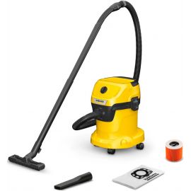 Karcher WD 3 V-15/6/20 Construction Vacuum Cleaner Yellow | Vacuum cleaners | prof.lv Viss Online