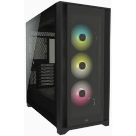 Corsair iCUE 5000X Computer Case Mid Tower (ATX), Black (CC-9011212-WW) | PC cases | prof.lv Viss Online
