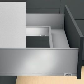 Blum myLegrabox Drawer, Under-Sink, C, 500mm, Carbon/Inox (53.50.05.92) | Blum | prof.lv Viss Online