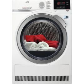 AEG Condenser Tumble Dryer with Heat Pump T8DBG48S White (6652) | Dryers for clothes | prof.lv Viss Online