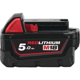 Milwaukee M18 B5 Battery Li-ion 18V 5Ah (4932430483) | Batteries and chargers | prof.lv Viss Online