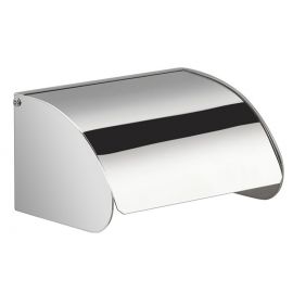 Держатель для туалетной бумаги Gedy Project с крышкой 8.8x6.7x12.3 см, хром (5025-13) | Держатели для туалетной бумаги | prof.lv Viss Online