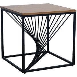 Столик для кофе Signal Orion, 55x55x55 см, коричневый, черный (ORIONDC) | Журнальные столики | prof.lv Viss Online