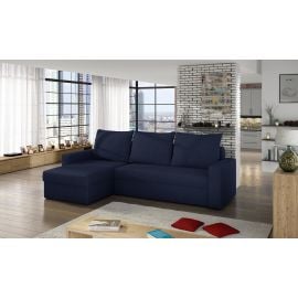 Eltap Livio Alova Corner Pull-Out Sofa 57x237x90cm, Blue (LIV14) | Sofas | prof.lv Viss Online