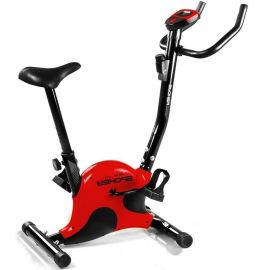 Spokey OneGo Vertical Exercise Bike Black/Red (928654) | Exercise bikes | prof.lv Viss Online