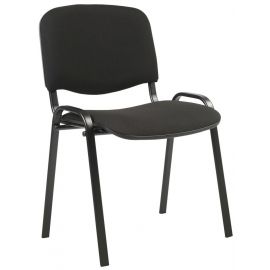 Home4You ISO Visitor Chair 42x54x82cm, Black (633040) | Visitor chairs | prof.lv Viss Online