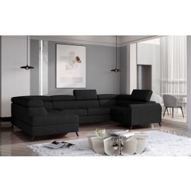 Eltap Escada Sawana Corner Pull-Out Sofa 200x330x98cm, Black (Esc_17) | Sofas | prof.lv Viss Online