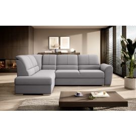 Eltap Siber Gojo Corner Pull-Out Sofa 186x270x93cm, Grey (CO-SIB-LT-04GO) | Living room furniture | prof.lv Viss Online