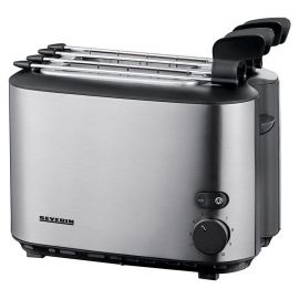 Severin Toaster AT 2516 Silver/Black (T-MLX18866) | Toasters | prof.lv Viss Online