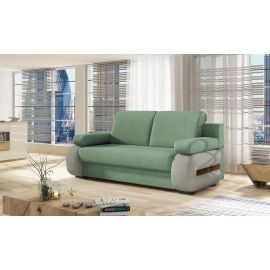 Eltap Laura Retractable Sofa 202x56x84cm Universal Corner, Green (La15) | Upholstered furniture | prof.lv Viss Online