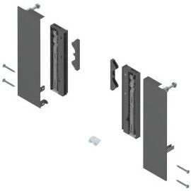 BLUM MERIVOBOX front panel holder with design element E (ZI4.4ES1 OG-M) | Blum | prof.lv Viss Online