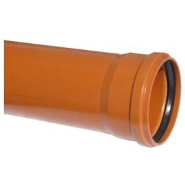 Peštan PVC External Sewer Pipe SN8 D160 3mm (48506) | Peštan | prof.lv Viss Online