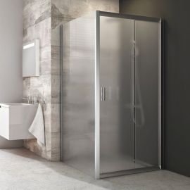 Ravak Blix 100cm BLPS-100 Shower Wall Grape Satin (9BHA0U00ZG) | Shower doors and walls | prof.lv Viss Online