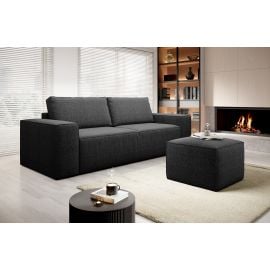 Eltap Pull-Out Sofa 260x104x96cm Universal Corner, Black (SO-SILL-10FL) | Upholstered furniture | prof.lv Viss Online