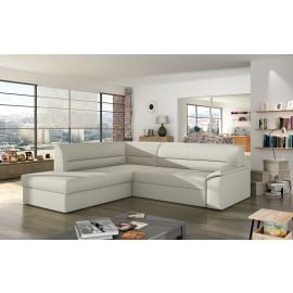 Eltap Elano Soft Corner Pull-Out Sofa 65x212x90cm, Beige (EL53) | Corner couches | prof.lv Viss Online