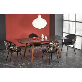 Halmar Lozano Extendable Table 140x82cm, Black/Brown | Wooden tables | prof.lv Viss Online