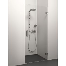 Glass Service Adele 60cm 60ADE Shower Door Transparent Chrome | Stikla Serviss | prof.lv Viss Online
