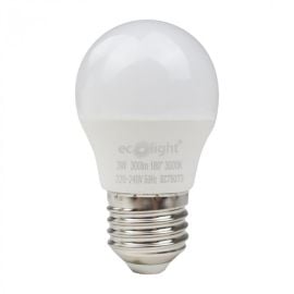 LED Spuldze Ecolight E27 3000K | Bulbs | prof.lv Viss Online