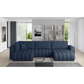 Stūra Dīvāns Izvelkams Eltap Bonito Savoi 175x350x92cm, Zils (CO-BON-RT-40SA) | Stūra dīvāni | prof.lv Viss Online